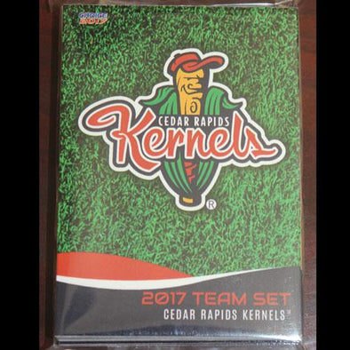 Cedar Rapids Kernels 2017 Card set